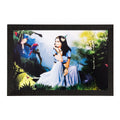 Girl in Deep Thoughts Matt Textured UV Art Painting Kafalo