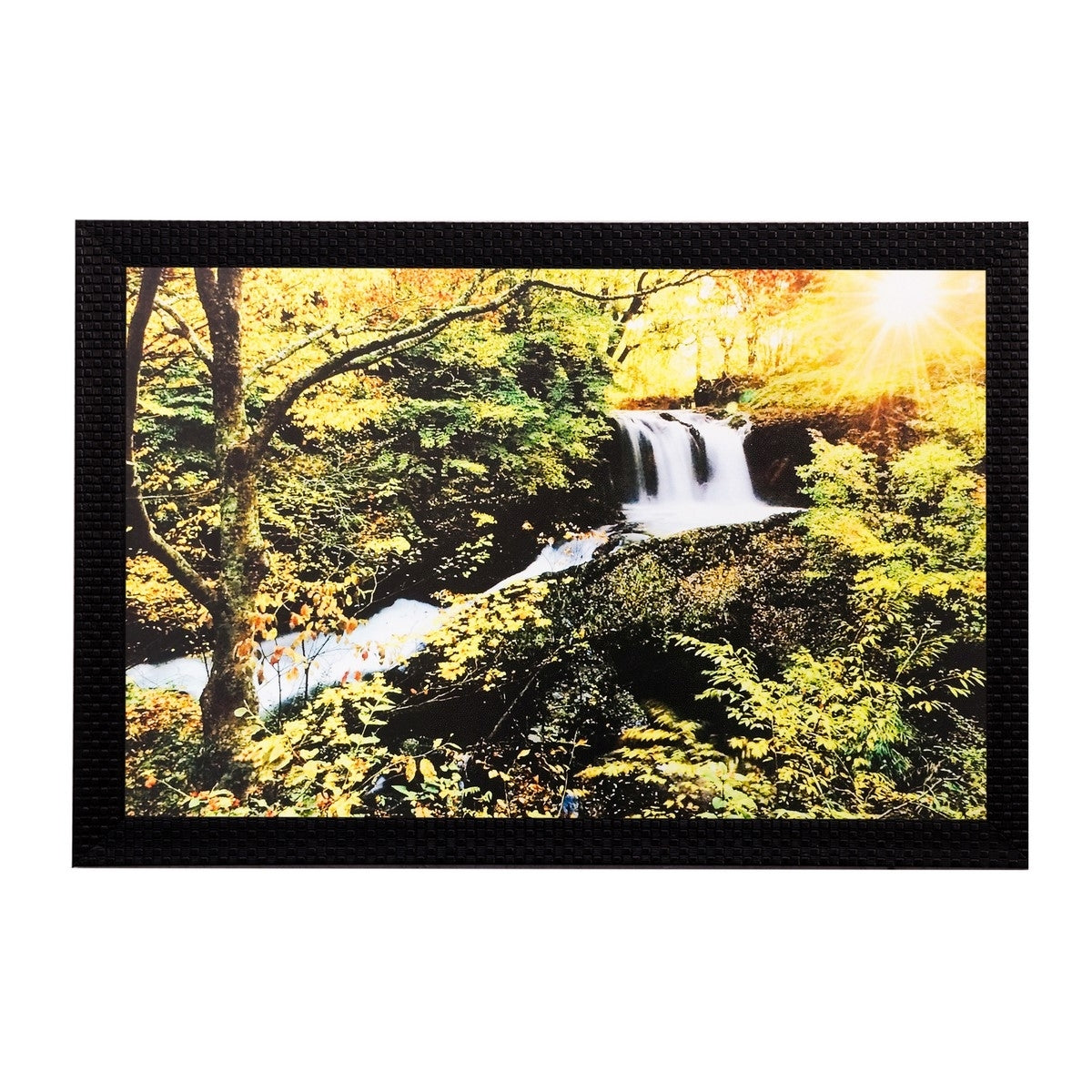 Scenic Green Matt Textured UV Art Painting Kafalo