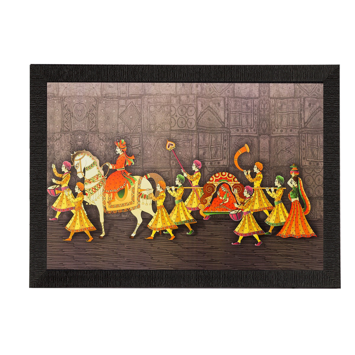 Marriage View Matt Textured UV Art Painting Kafalo