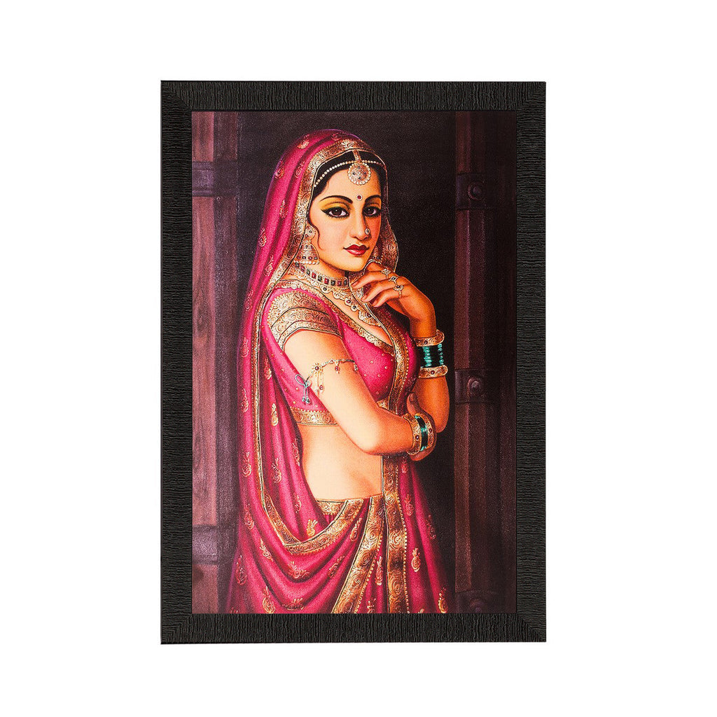 Pretty Ragini Matt Textured UV Art Painting Kafalo