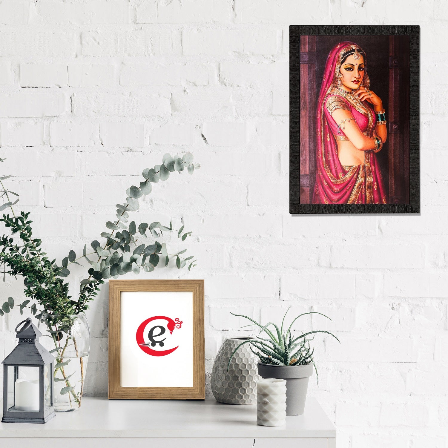 Pretty Ragini Matt Textured UV Art Painting Kafalo