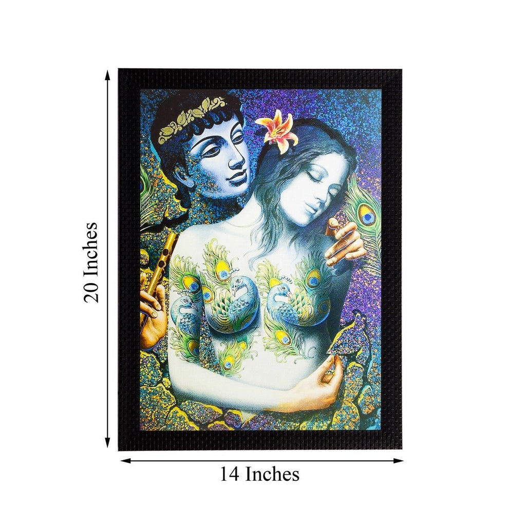 Love Couple Matt Textured UV Art Painting Kafalo