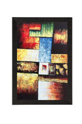 Abstract Matt Textured UV Art Painting Kafalo