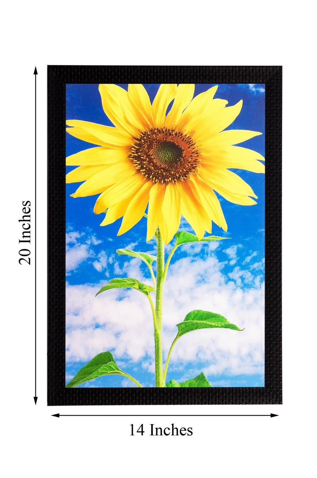 Sunflower Matt Textured UV Art Painting Kafalo