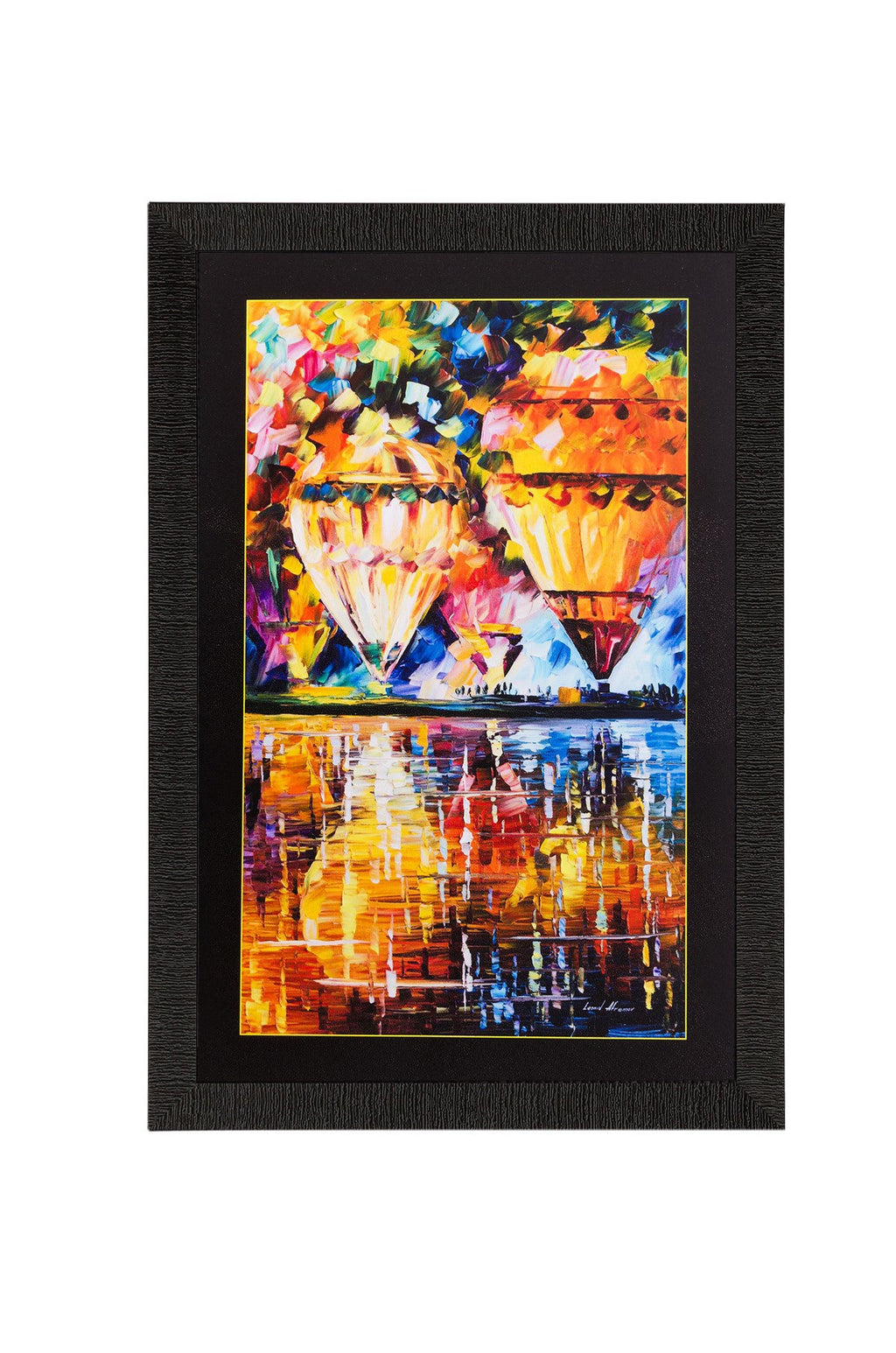 Colorful Balloon Matt Textured UV Art Painting Kafalo