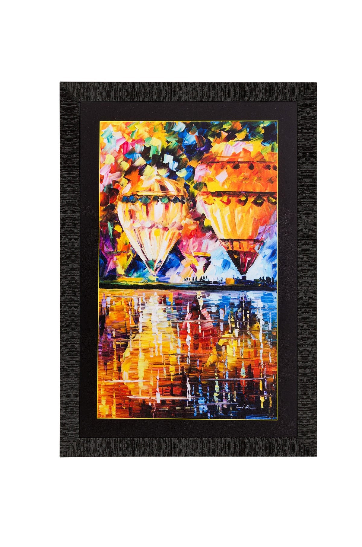 Colorful Balloon Matt Textured UV Art Painting Kafalo