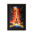 Beautiful Eiffel Tower Matt Textured UV Art Painting Kafalo