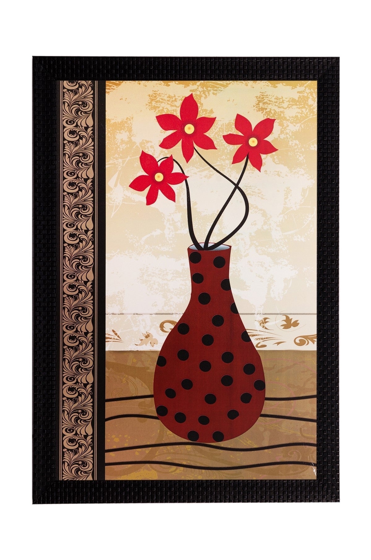 Botanical Matt Textured UV Art Painting Kafalo