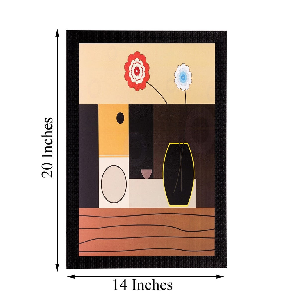 Botanical Matt Textured UV Art Painting Kafalo