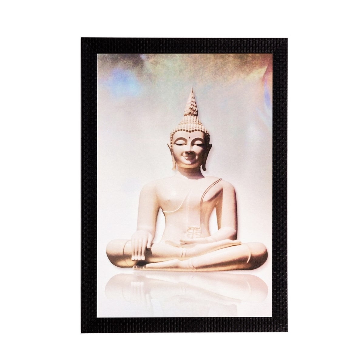 Meditating Buddha Matt Textured UV Art Painting Kafalo
