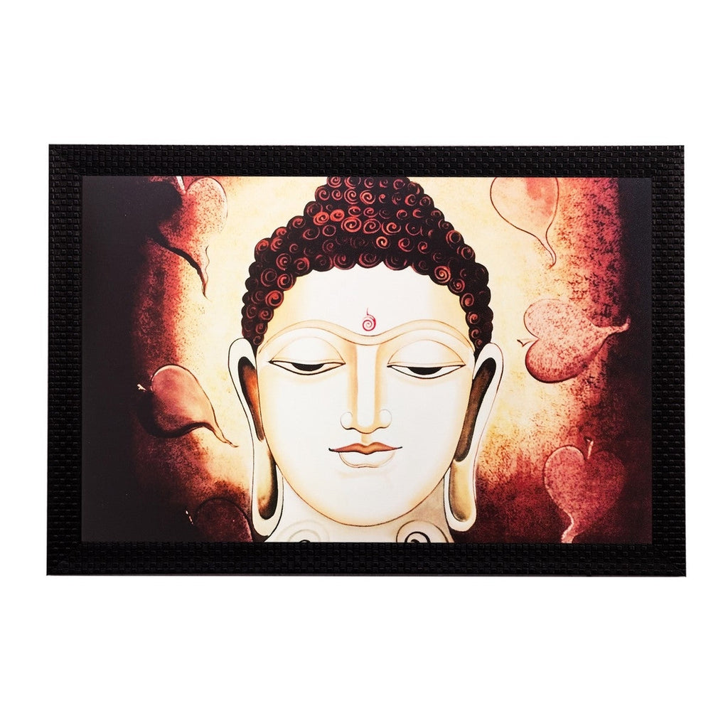 Lord Buddha Matt Textured UV Art Painting Kafalo