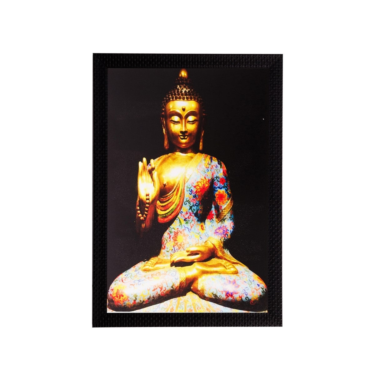 Spiritual Buddha Matt Textured UV Art Painting Kafalo
