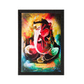 Colorful Lord Ganesha Matt Textured UV Art Painting Kafalo