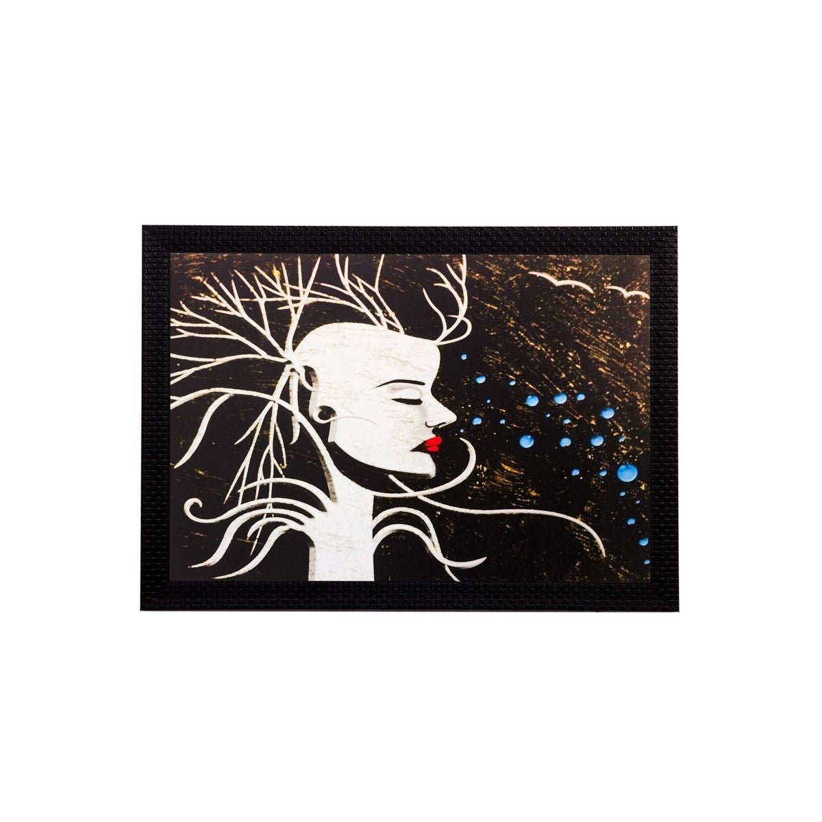 Abstract Man Matt Textured UV Art Painting Kafalo