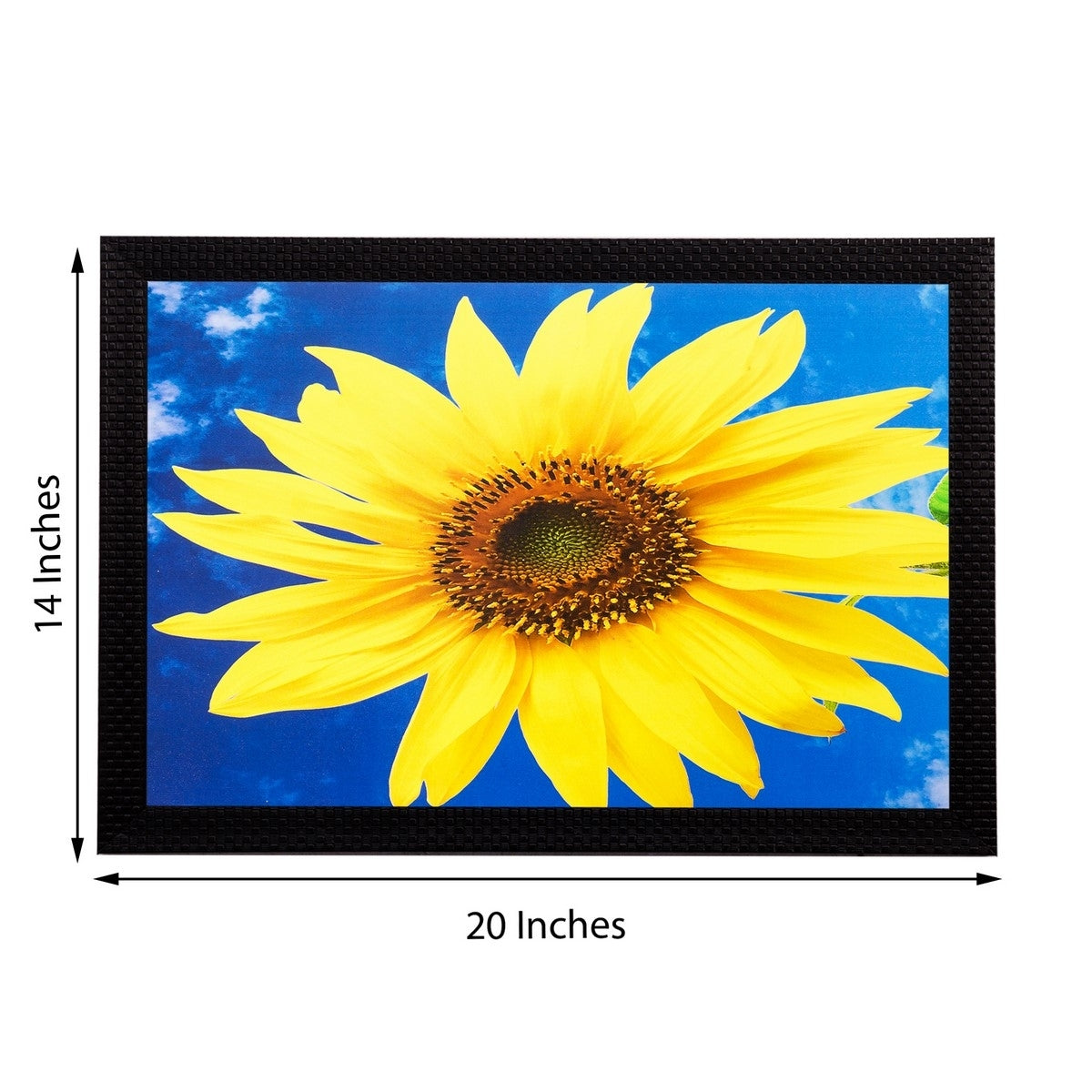 Sunflower Matt Textured UV Art Painting Kafalo