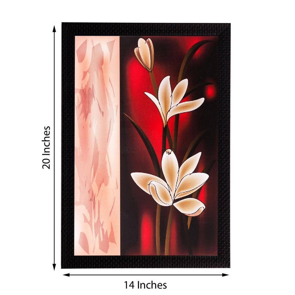 Floral Matt Textured UV Art Painting Kafalo