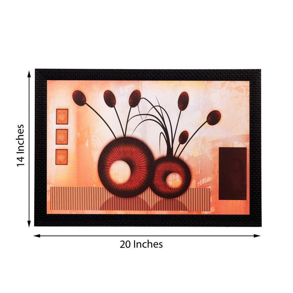 Vase and Stem Matt Textured UV Art Painting Kafalo