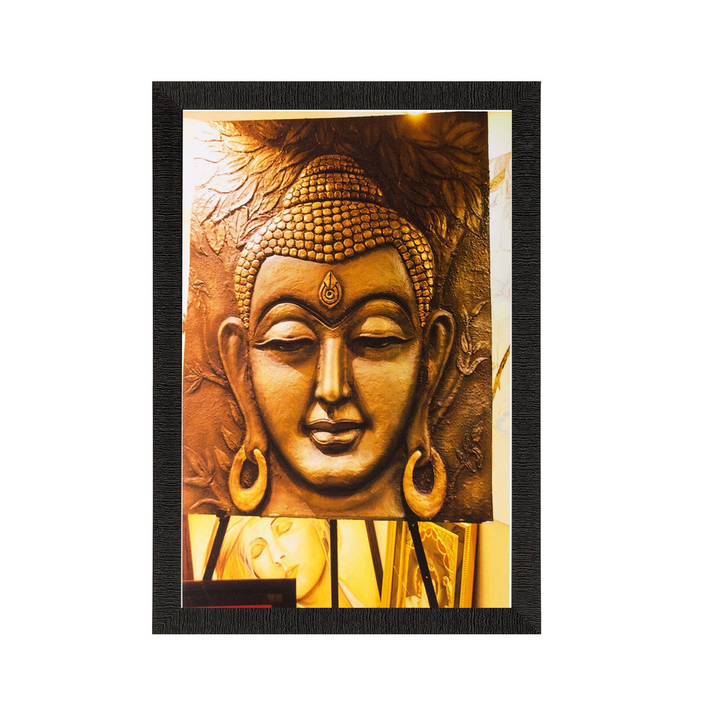 Lord Buddha Painting Digital Printed Religious Wall Art Kafalo