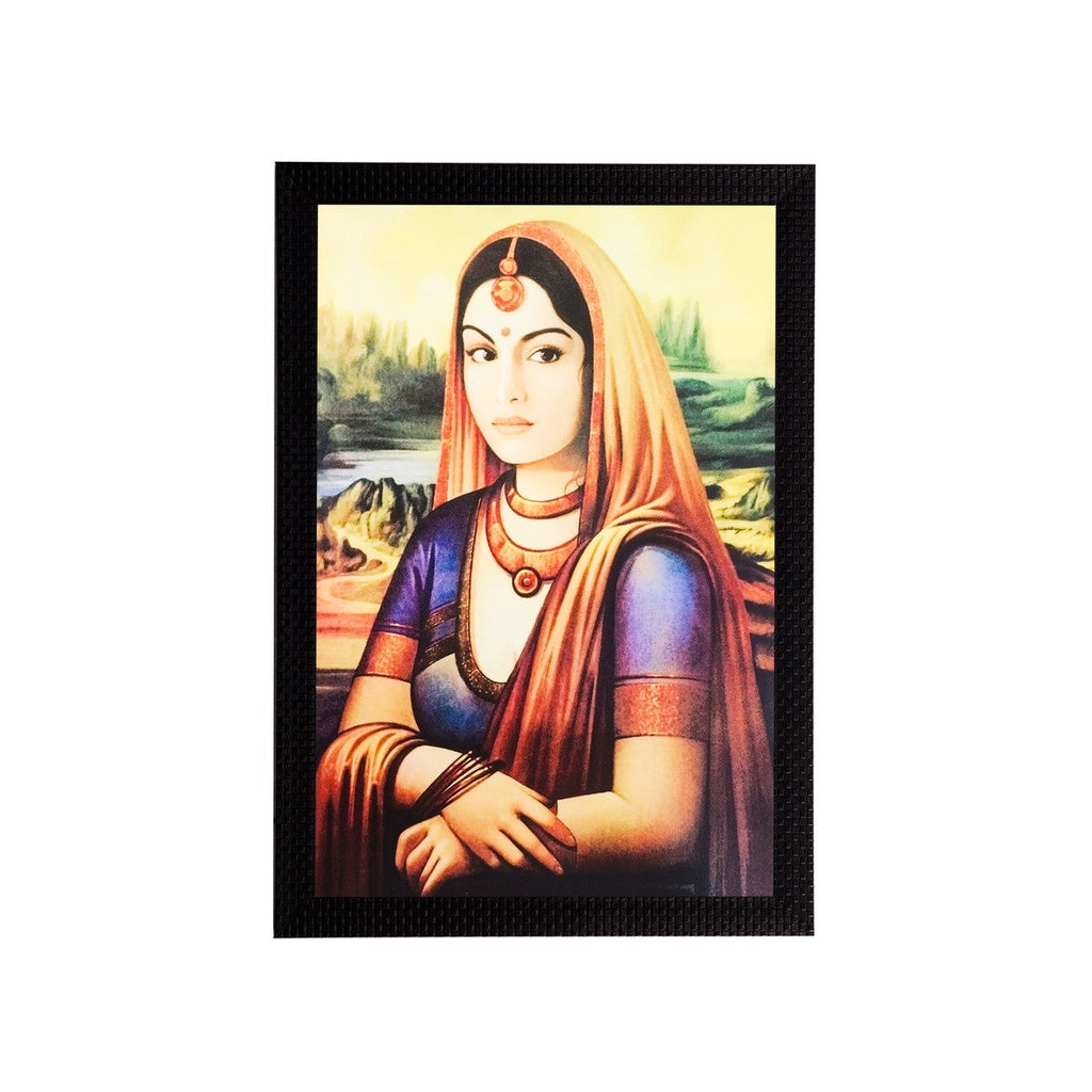 Pretty Lady Matt Textured UV Art Painting Kafalo