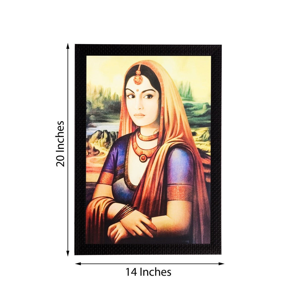 Pretty Lady Matt Textured UV Art Painting Kafalo