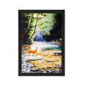 Colorful Animals in Water Matt Textured UV Art Painting Kafalo