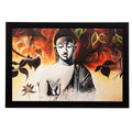 Meditating Buddha Matt Textured UV Art Painting Kafalo