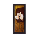 Floral Matt Texture UV Art Painting Kafalo