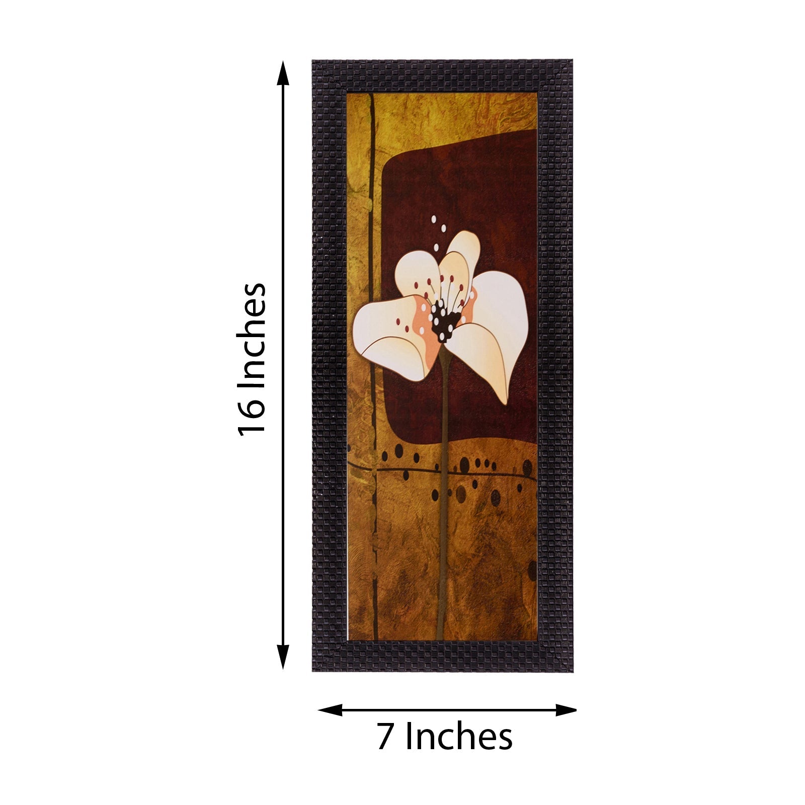 Floral Matt Texture UV Art Painting Kafalo