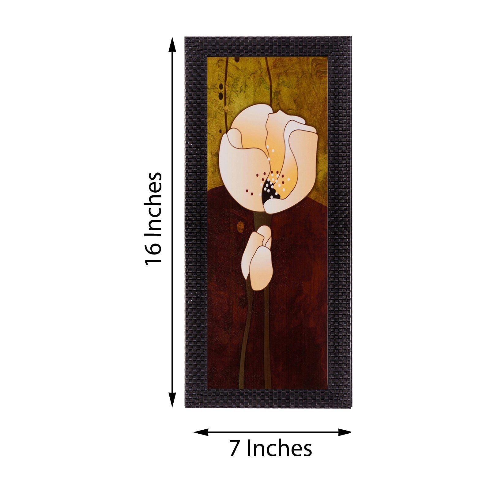 Floral Matt Texture UV Art Painting Kafalo