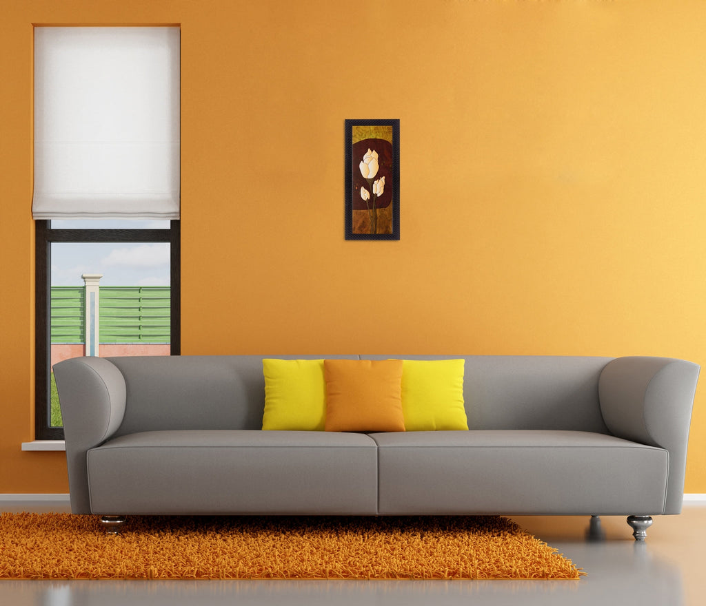 Floral Matt Texture UV Art Painting Kafalo