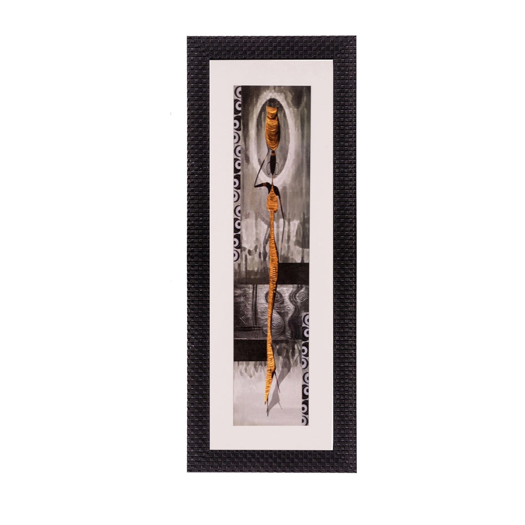 Tribal Lady Matt Texture UV Art Painting Kafalo