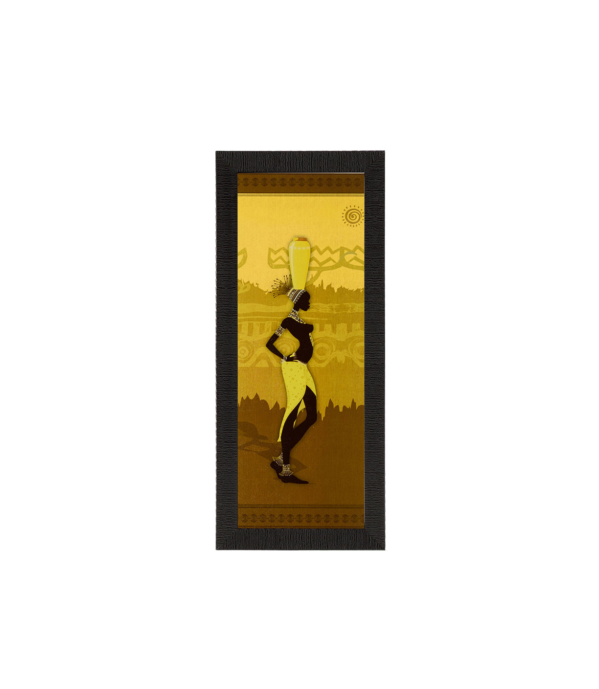 Tribal Lady Matt Texture UV Art Painting Kafalo