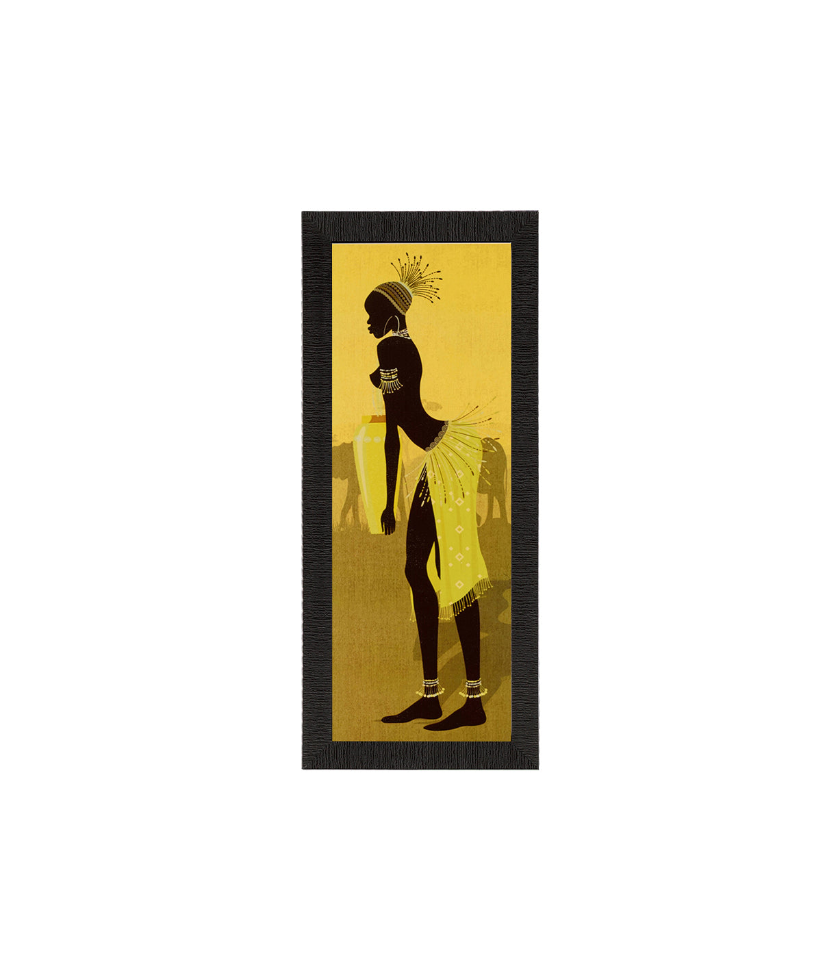Tribal Lady Matt Texture UV Art Painting Kafalo