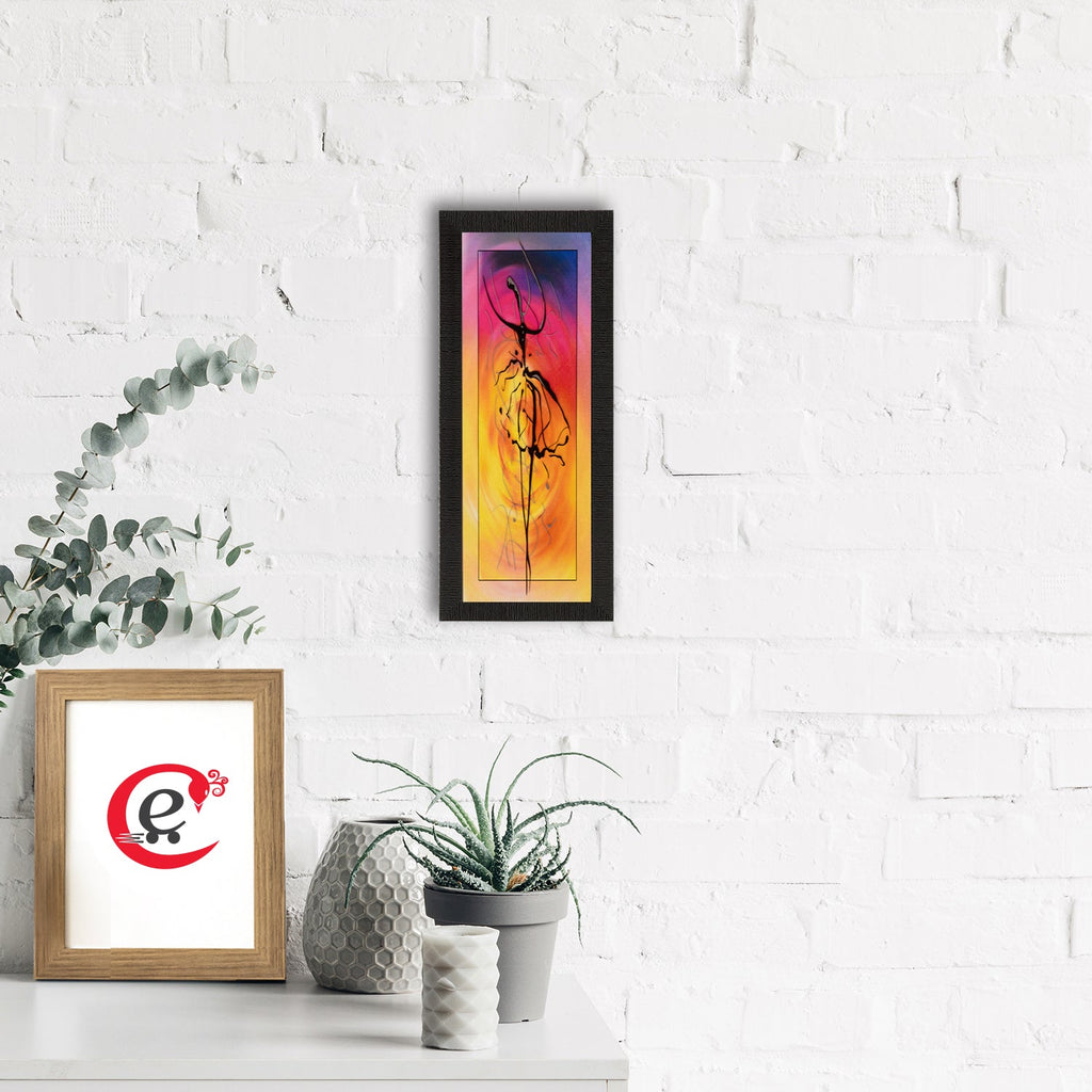 Dancing Lady Matt Texture UV Art Painting Kafalo