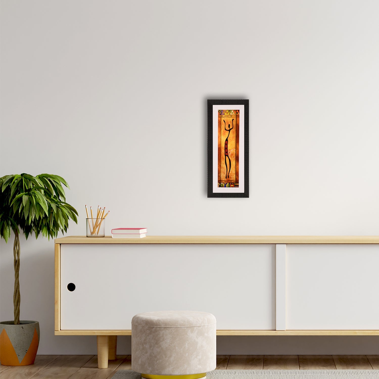Tribal Folkart Matt Texture UV Art Painting Kafalo