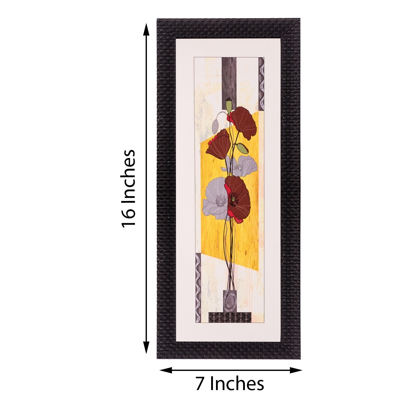 Floral Matt Texture UV Art Painting Kafalo