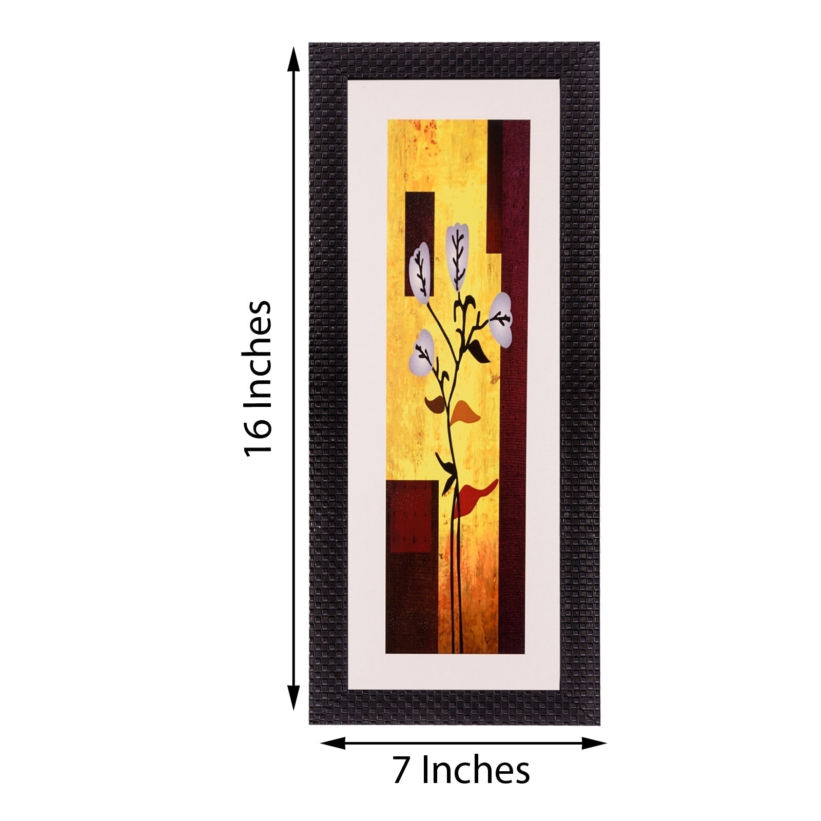 Floral Matt Texture UV Art Painting Kafalo