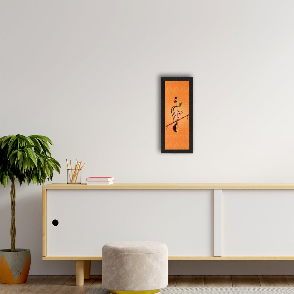 Krishna playing Flute Matt Texture UV Art Painting Kafalo
