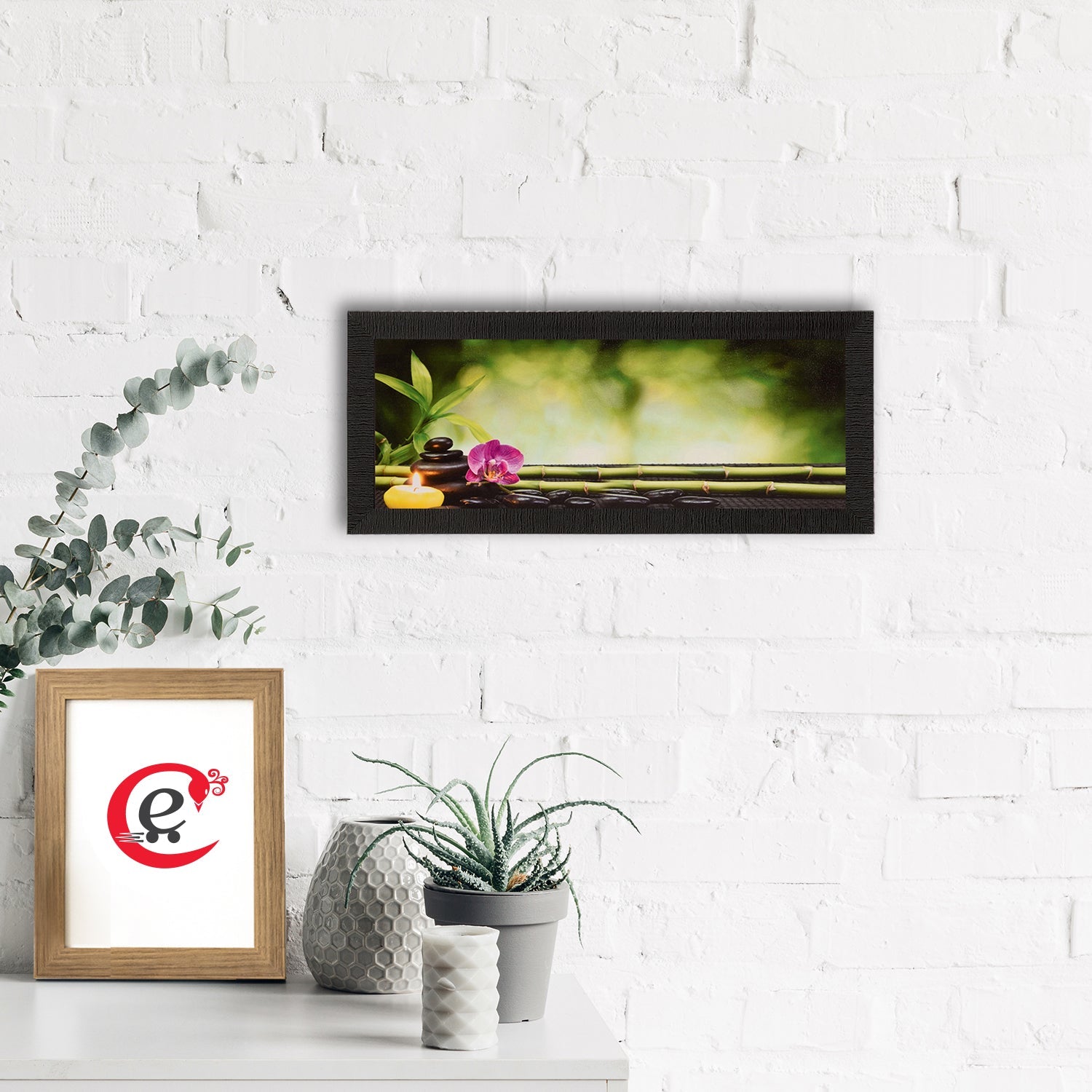 Floral Matt Texture UV Art Painting Kafalo