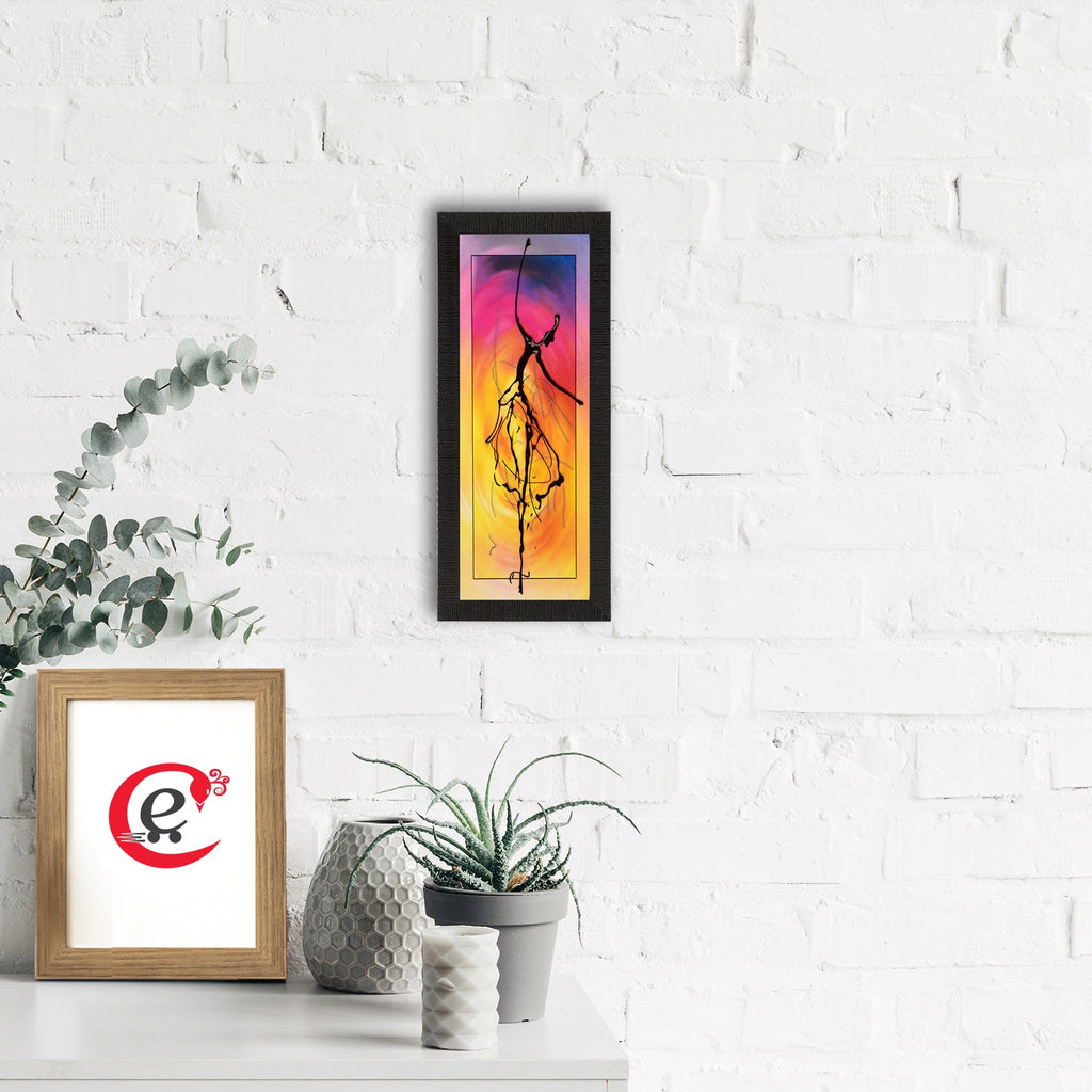 Dancing Lady Satin Matt Texture UV Art Painting Kafalo