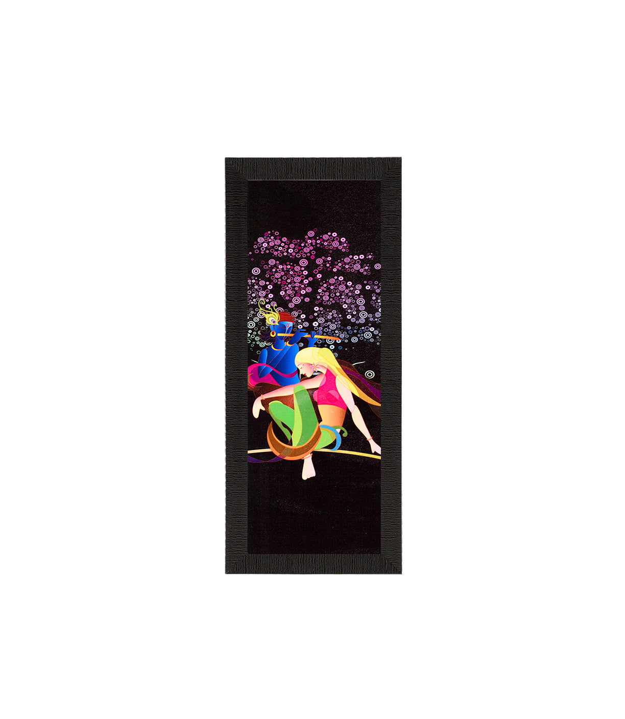 Radha Krishna Painting Digital Printed Religious Wall Art Kafalo