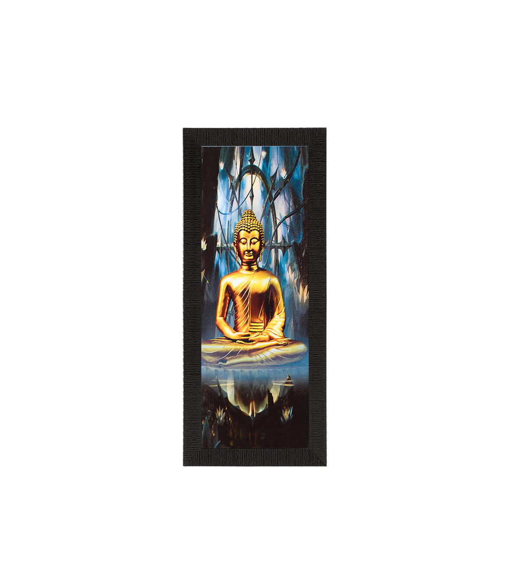 Lord Buddha Painting Digital Printed Religious Wall Art Kafalo