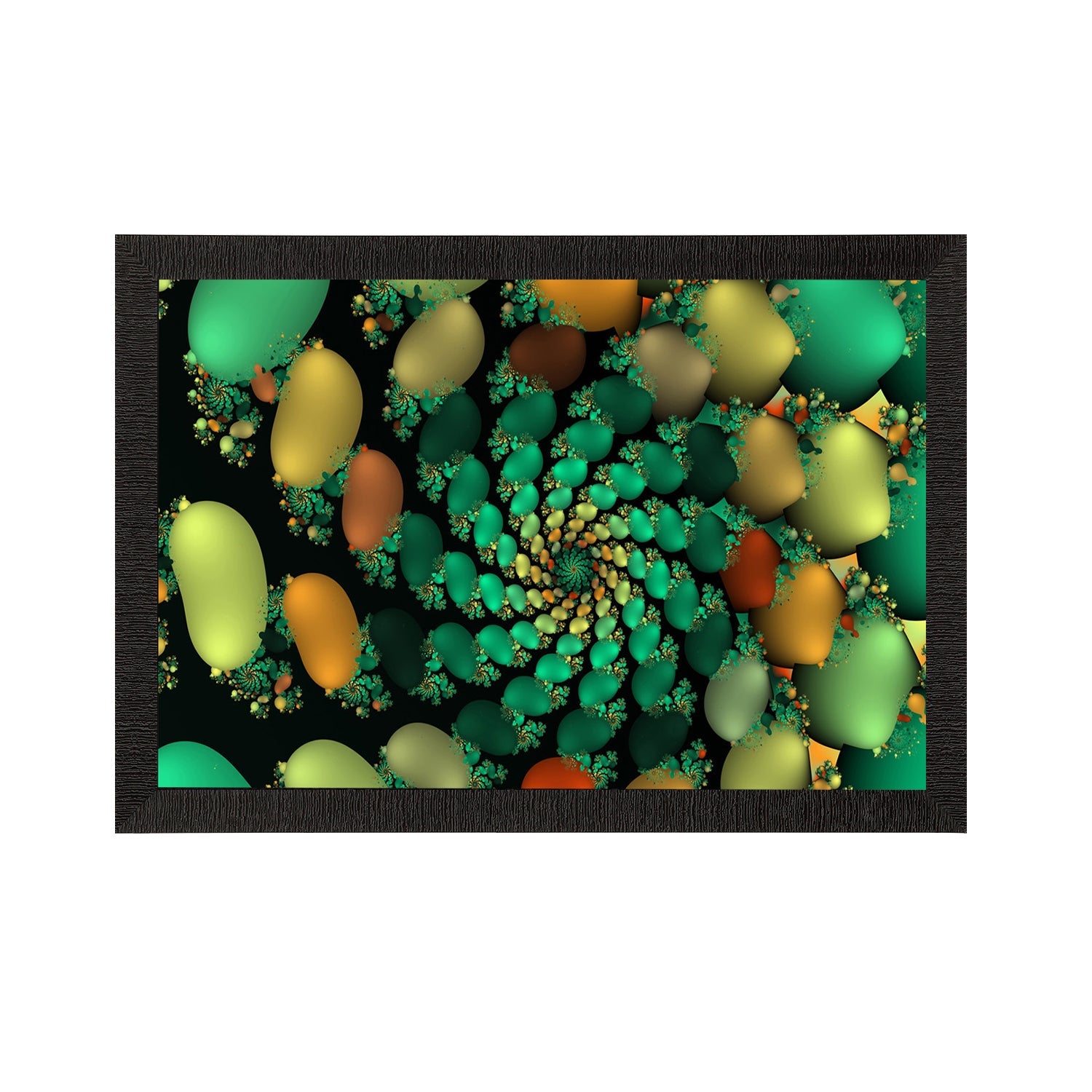 Colorful Abstract Satin Matt Texture UV Art Painting Kafalo