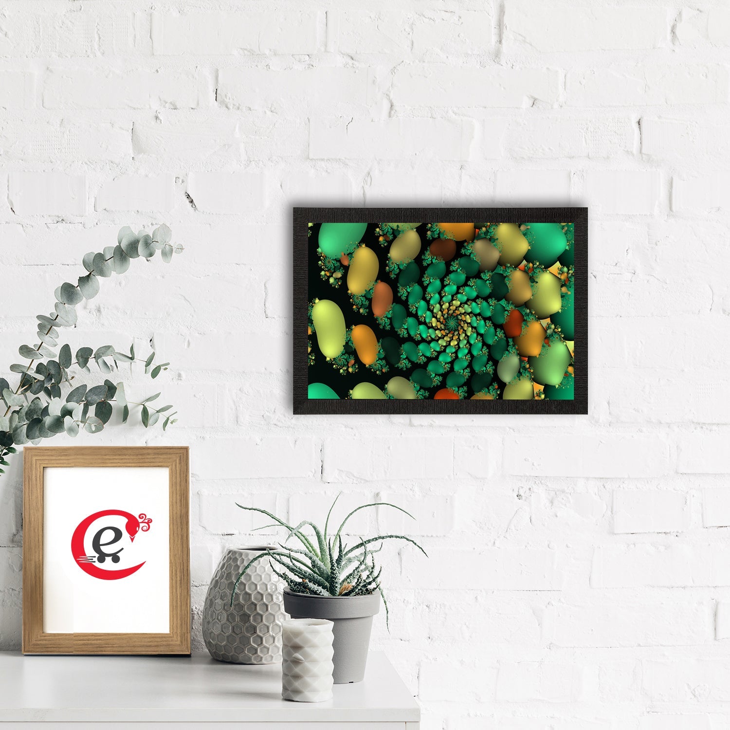Colorful Abstract Satin Matt Texture UV Art Painting Kafalo