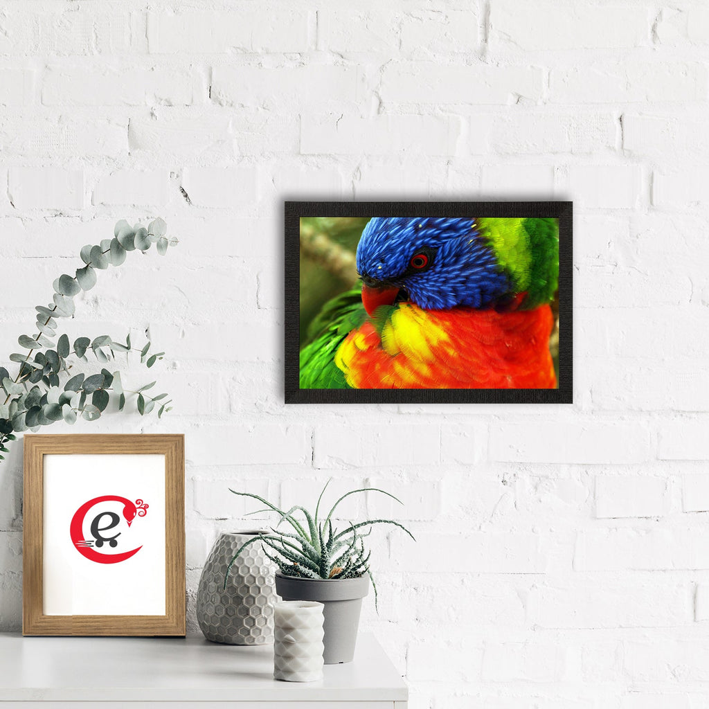 Bird Satin Matt Texture UV Art Painting Kafalo