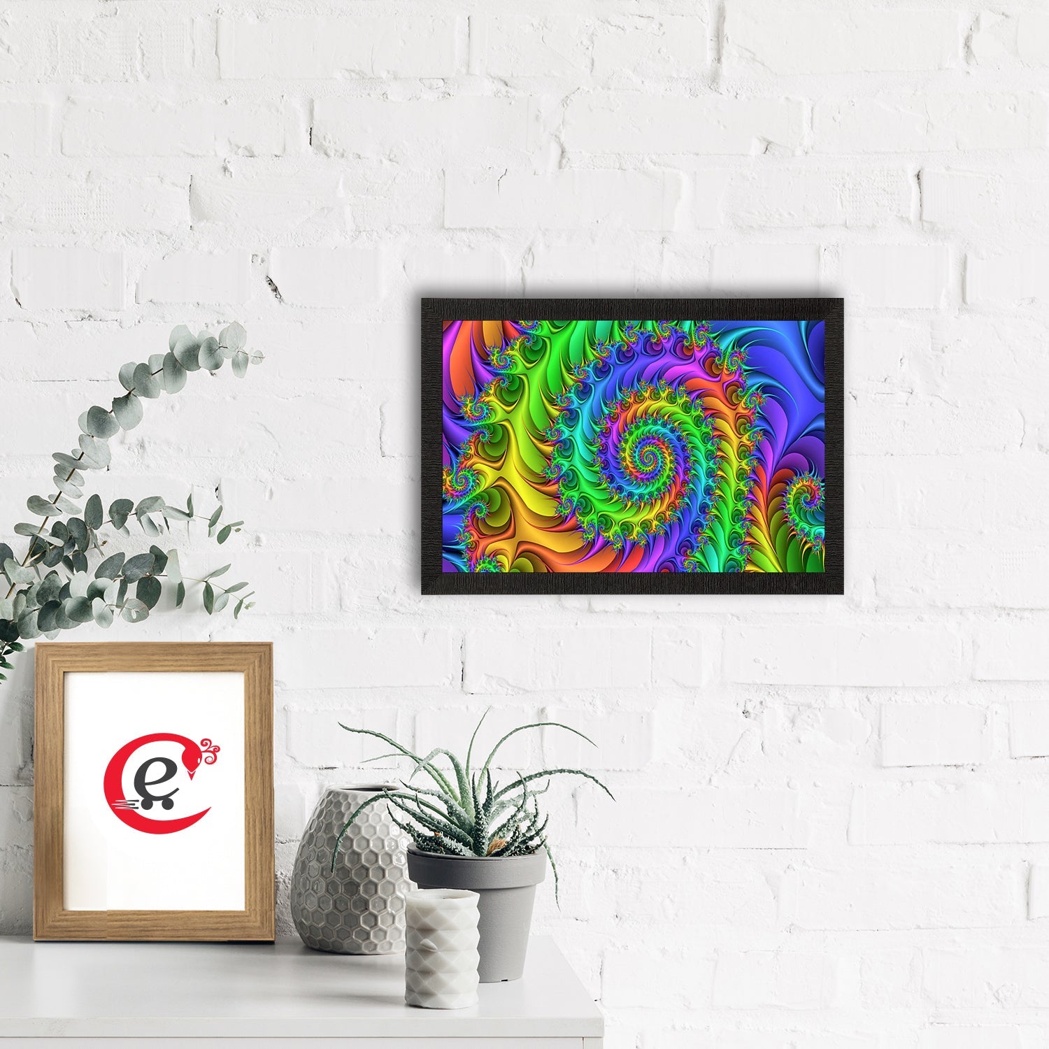 Colorful Abstract Satin Matt Texture UV Art Painting Kafalo