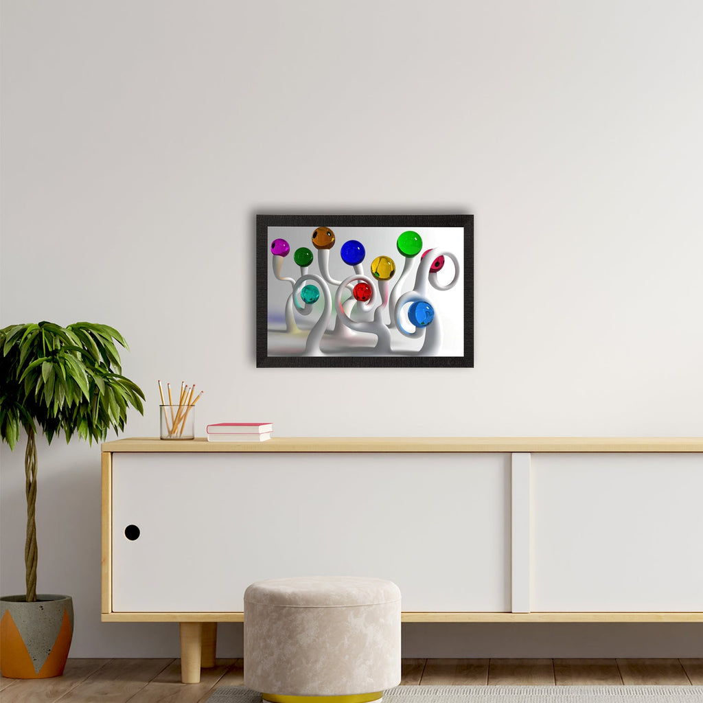 Abstract Colorful Satin Matt Texture UV Art Painting Kafalo