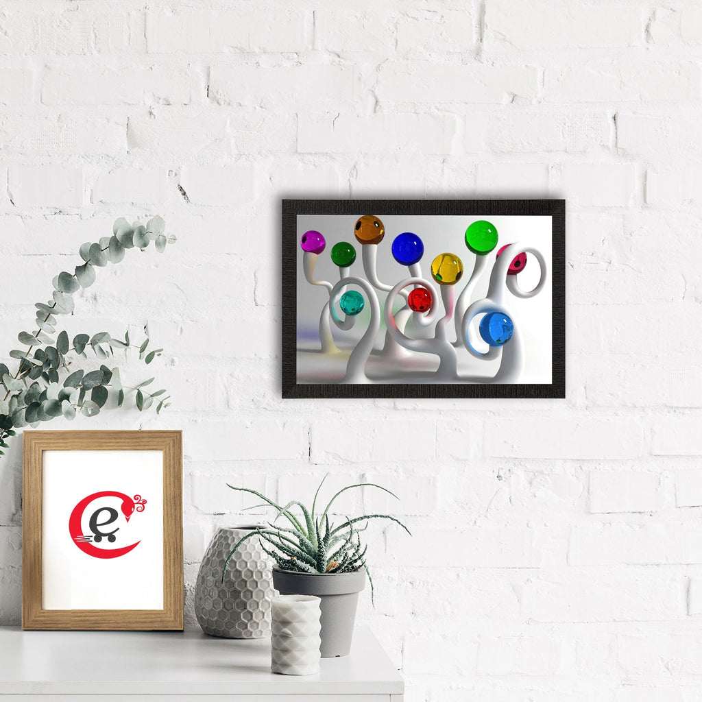Abstract Colorful Satin Matt Texture UV Art Painting Kafalo