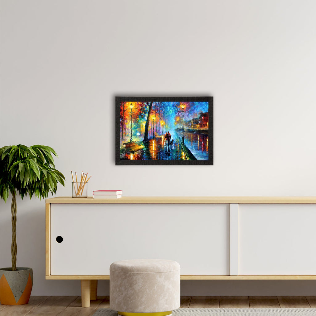 You & Me Satin Matt Texture UV Art Painting Kafalo