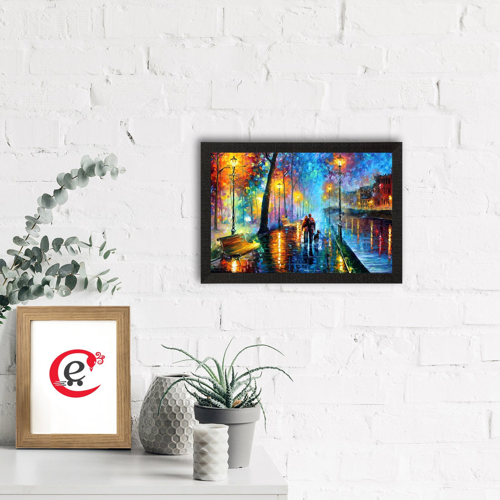 You & Me Satin Matt Texture UV Art Painting Kafalo